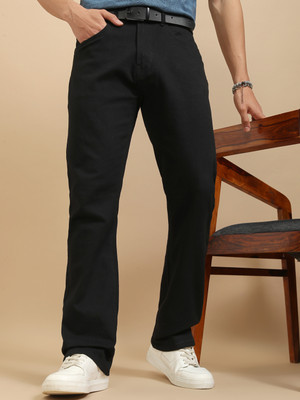 HIGHLANDER Boot-Leg Men Black Jeans