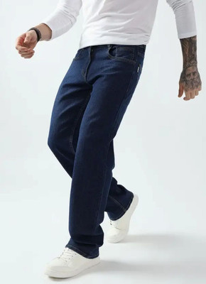 linaria Loose Fit Men Dark Blue Jeans