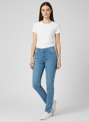 HMAGARMENT Skinny Women Light Blue Jeans