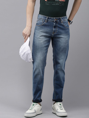 Spykar Skinny Men Blue Jeans