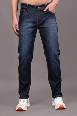 ZAYSH Regular Men Dark Blue Jeans