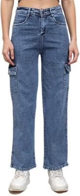 Kitty Fashion Relaxed Fit Women Light Blue Jeans