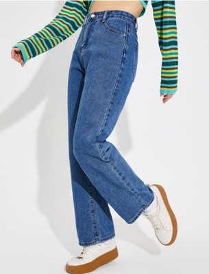 HouseOfCommon Regular Women Dark Blue Jeans
