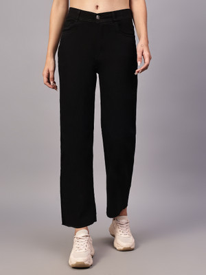 TYFFYN Boot-Leg Women Black Jeans