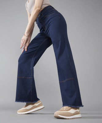 DOLCE CRUDO Relaxed Fit Women Blue Jeans