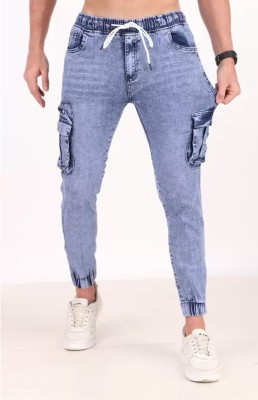 Masher Jogger Fit Men Light Blue Jeans