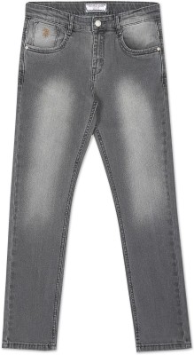 U.S. POLO ASSN. Regular Baby Boys Grey Jeans