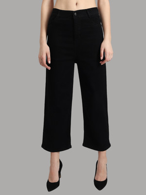 hovac Boot-Leg Women Black Jeans