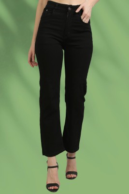 GOLD-D.A FASHION Relaxed Fit Women Black Jeans