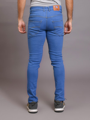 Lzard Regular Men Light Green Jeans