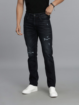 ROOKIES Straight Fit Men Dark Blue Jeans