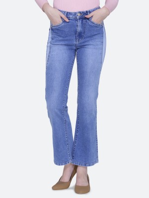 FCK-3 Flared Women Dark Blue Jeans