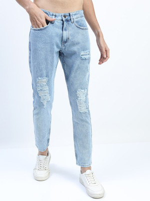 HIGHLANDER Tapered Fit Men Light Blue Jeans