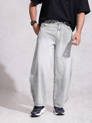 WROGN Boot-Leg Men Grey Jeans