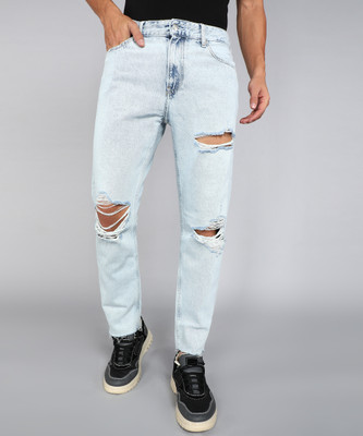Calvin Klein Jeans Flared Men Light Blue Jeans