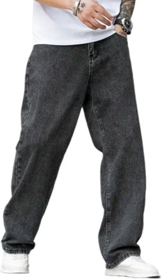 comfits Loose Fit Men Grey Jeans