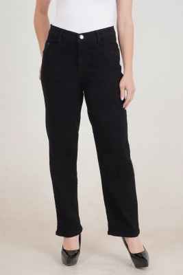 MANTOCK Boyfriend Women Black Jeans