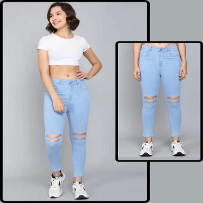 1DAYSTREET Skinny Women Light Blue Jeans
