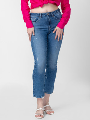Spykar Slim Women Blue Jeans