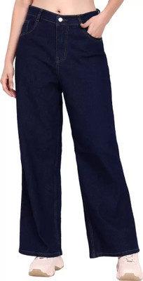 METRONAUT Loose Fit Women Dark Blue Jeans