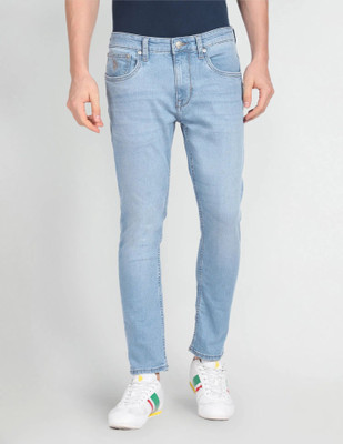 U.S. POLO ASSN. Tapered Fit Men Blue Jeans