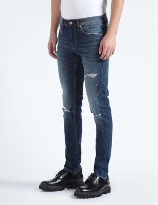 FLYING MACHINE Skinny Men Black Jeans