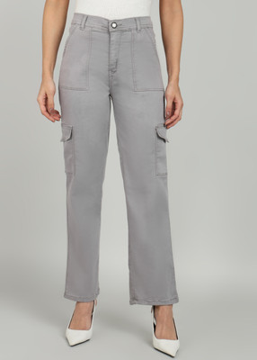 Nifty Relaxed Fit Women Grey Jeans