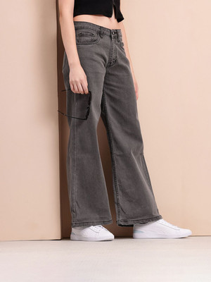 Mast & Harbour Tapered Fit Women Black Jeans