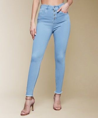 Miss Chase Skinny Women Light Blue Jeans