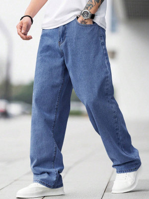Mocktail Kocktail Loose Fit Men Dark Blue Jeans