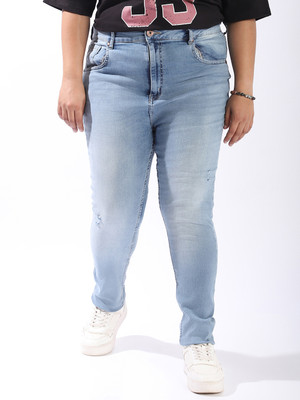 High Star Skinny Women Blue Jeans