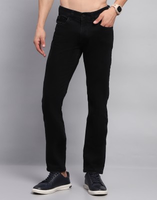 MONTE CARLO Regular Men Black Jeans