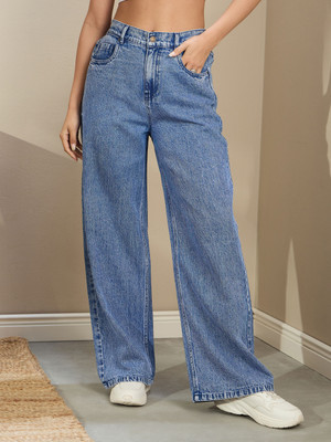 SASSAFRAS Relaxed Fit Women Blue Jeans