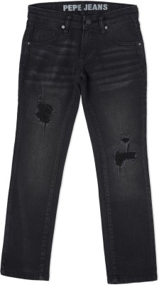 Pepe Jeans Slim Boys Black Jeans