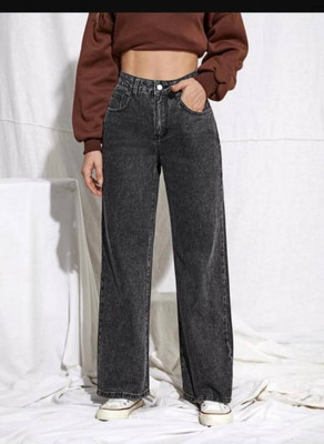 PINKLIT Straight Fit Women Grey Jeans