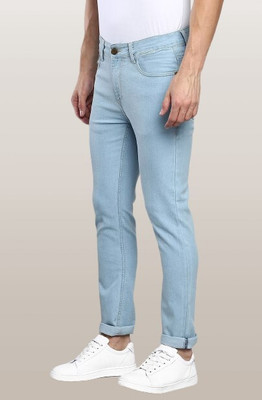 POKHINDA Regular Men Light Blue Jeans