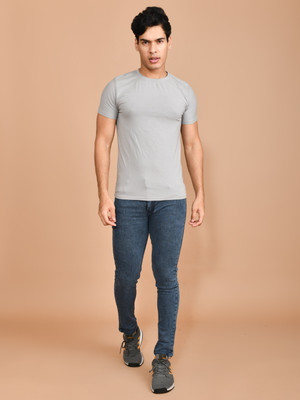 Lzard Regular Men Grey Jeans