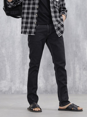 WROGN Slim Men Black Jeans