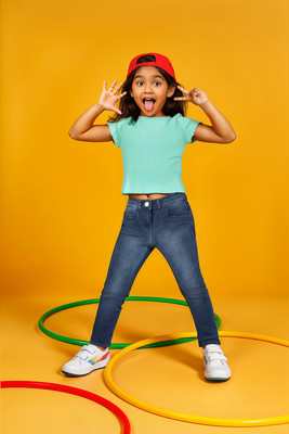 TALES & STORIES Slim Girls Blue Jeans