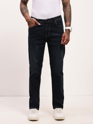 SHOWOFFFF Straight Fit Men Dark Blue Jeans