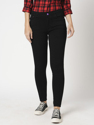 Kraus Jeans Women Black Super High-Rise Super Skinny Jeans Skinny Women Black Jeans