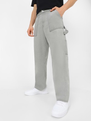 Urbano Fashion Loose Fit Men Grey Jeans