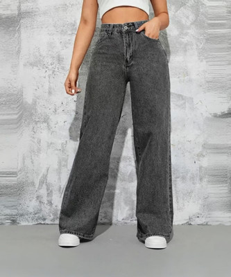 AADVI FASHION Loose Fit Women Dark Grey Jeans