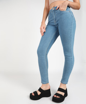 NUMERO UNO Sustainable Denim Super Skinny Women Blue Jeans