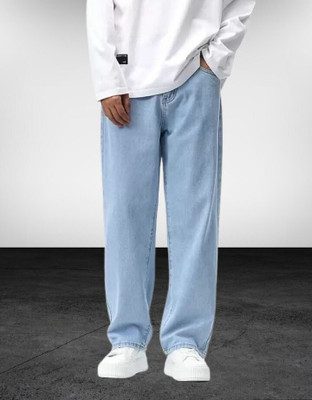 Sobbers Straight Fit Men Light Blue Jeans