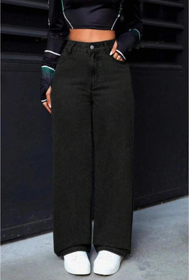 Rockwell Boyfriend Women Black Jeans