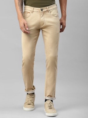 Superfit Denim Slim Men Beige Jeans