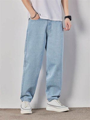 HouseOfCommon Boyfriend Men Light Blue Jeans