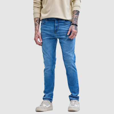Snitch Slim Men Blue Jeans