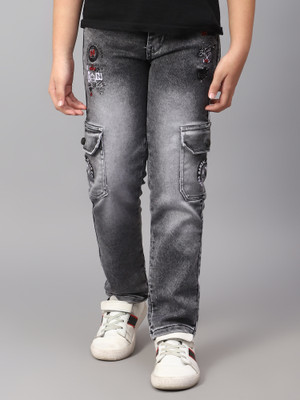High Fame Regular Boys Dark Grey Jeans